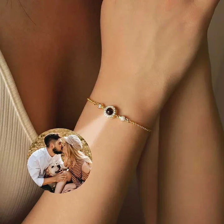 Customized photo bracelet