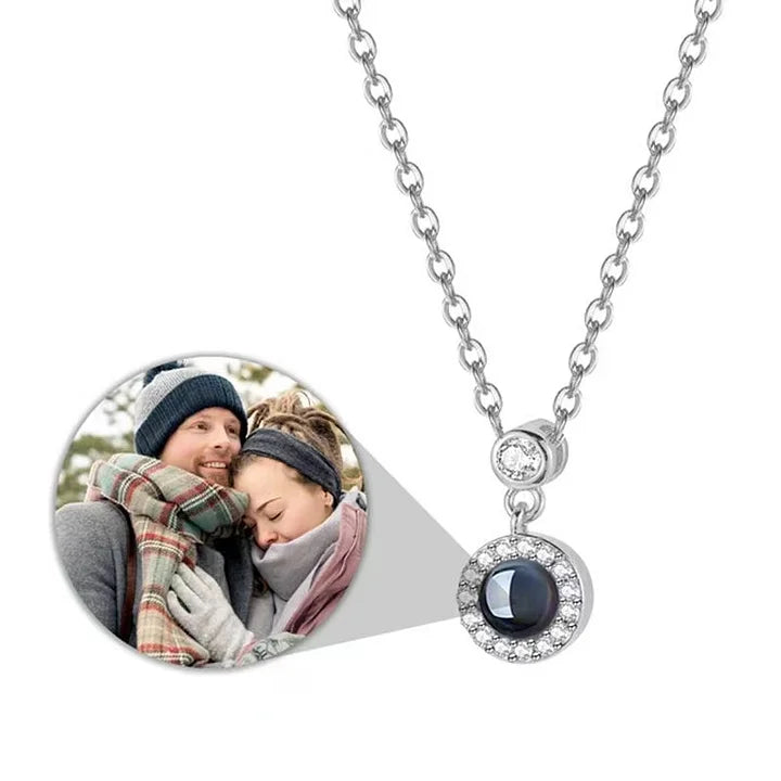 Photo Custom Projection Necklace