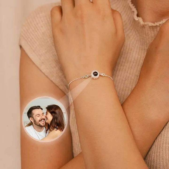 Customized photo bracelet